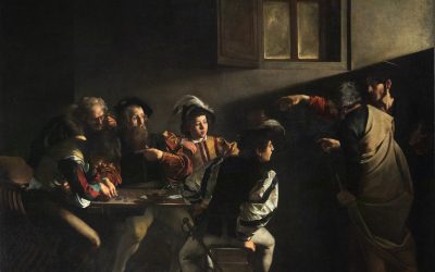 In the moment Christ points toward Matthew, light breaks into human plans. This painting reminds us that true purpose begins not with following our own dreams, but with answering Jesus’ call and allowing His direction to shape our lives.